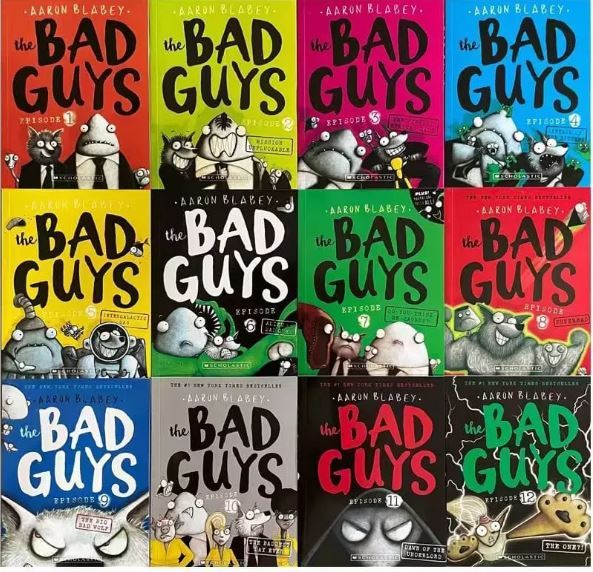 The Bad Guys - 12 Books Set 