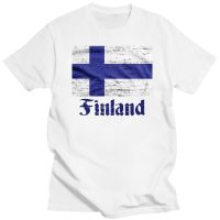 Mens Large T-shirt Finland Distressed Country Flag Suomi Finnish Pirde Mens Tshirt 4XL/5XL/6XL