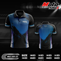 MOTOSHIRT MAZDA MAZ-A03-22 เสื้อคอปกแขนสั้น