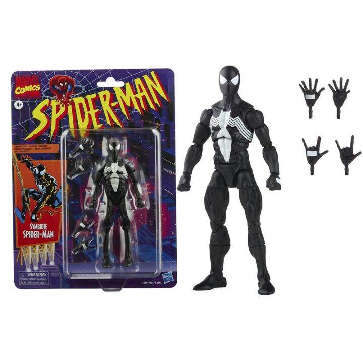 Anime Marvel Legends Figures Symbiote Spiderman Peter Parker Action ...