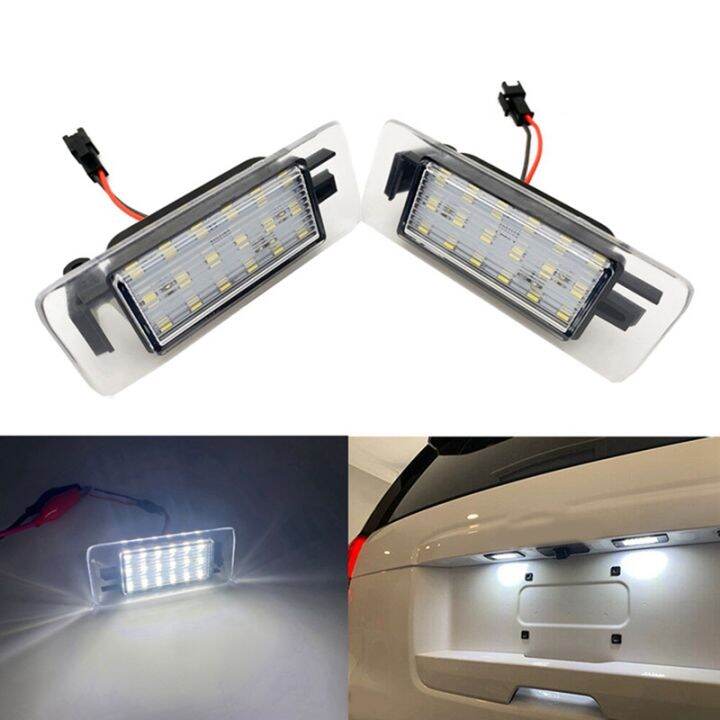 12V 3W LED Number License Plate Light Lamp Canbus No Error for 2015