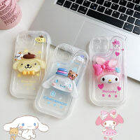 Kawaii Sanrio 14ศัพท์มือถือกรณี My Melody Cinnamoroll การ์ตูน11 12 13 X Xs Pro Max ป้องกัน Shell ของเล่นสำหรับหญิง