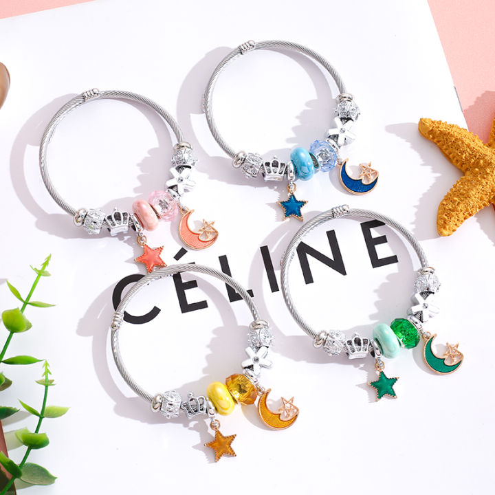 Charm Bracelets For Kids | Silver Plated-sonthuy.vn
