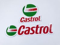 สติ๊กเกอร์ Castrol [2ชิ้น] สติกเกอร์ น้ำมัน รถแข่ง แต่งรถ ติดรถ รถมอเตอร์ไซค์ รถยนต์ รถซิ่ง JDM PVC Sticker Racing Car Motorbike ติดข้างรถ ท้ายรถ สวิงอาร์ม