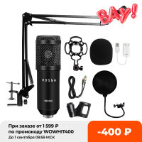 Professional bm 800 Condenser Microphone 3.5Mm Wired Bm-800 karaoke BM800 Recording Microphone for Computer Karaoke K