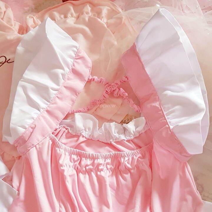 japanese-lolita-dress-women-maid-cosplay-kawaii-lingerie-apron-servant-costume-sexy-erotic-role-play-cute-maid-outfit-pink-2021