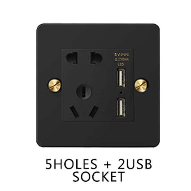 black-wall-switch-momentary-switch-dimmer-switch-eu-power-socket-with-usb-brass-light-switch-for-living-room-220v-1-2-3gang2way