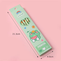 6 Sketch Standard HB Gift Pencil Stationery Suplies Students Drawing Cartoon Animals Cute