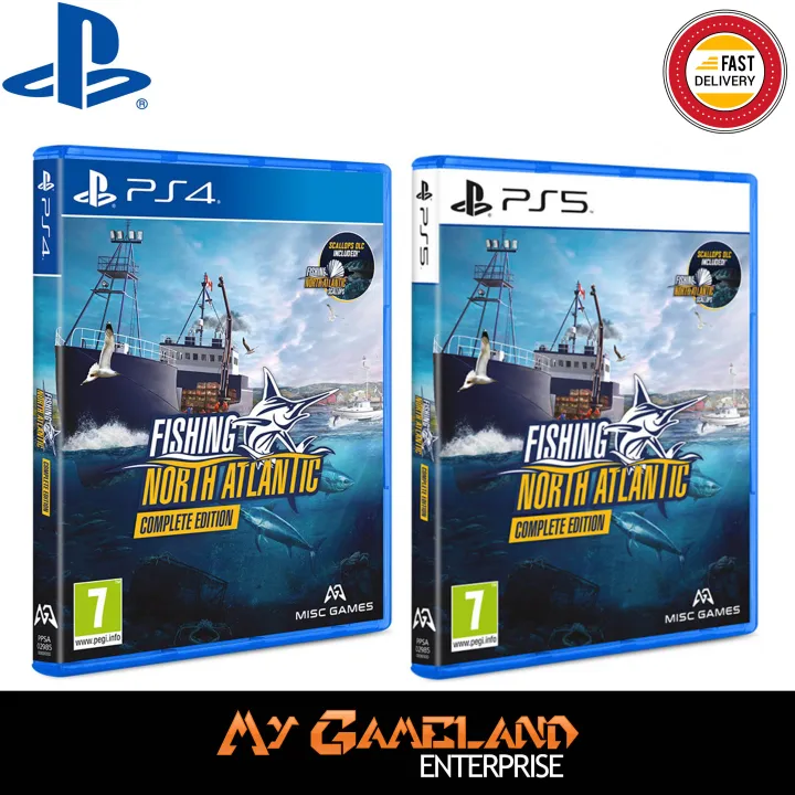 PS4 / PS5 Fishing North Atlantic Complete Edition (R2)(English/Chinese
