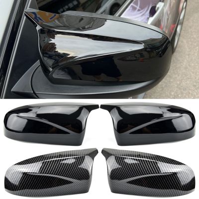 Suitable for BMW X5 E70 X6 E71 rearview mirror 08 13 horn type rearview mirror shell replaceable reversing mirror cover