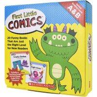 4-7-year-old funny comic books a and B first little Comics - guided reading levels