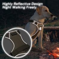 Reflective Dog Harness Breathable Chest alking Training for Large medium dog