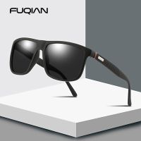 【hot】 FUQIAN Luxury Sunglasses Men Polarized Fashion Design Plastic Glasses Driving Sunglass UV400 Oculos