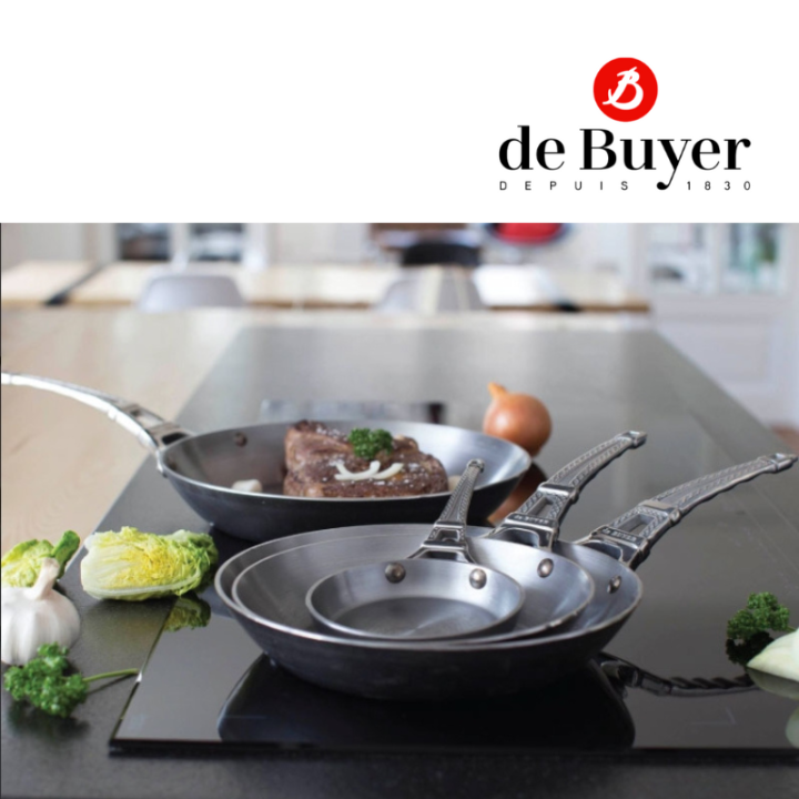 de-buyer-5670-steel-frypan-mineral-french-กระทะเหล็ก