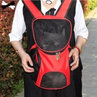 Pet Bag Outing Portable Cat Bag Mesh Dog Bag Breathable Pet Backpack Double Shoulder Front Backpack Portable Travel Backpack