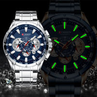 2019 CURREN Fashion Style Mens Quartz Watches Business Steel Strap Watch Men Waterproof Sport Watch Male Clock Relogio Masculino