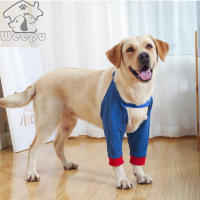 Pet Front Leg Knee Braces Reusable Adjustable Breathable Recovery Sleeve Protector For Medium Large Dog