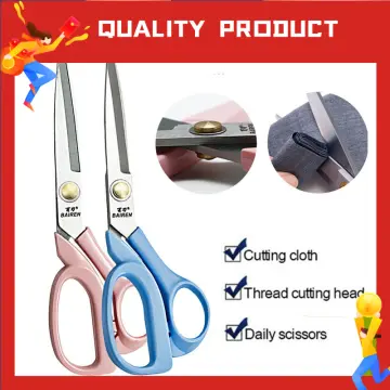 NoBrand Pinking Shears, Pinking Shears Scissors for Fabric, Zig Zag  Scissors, Fabric Scissors, Sewing Scissors, Sharp Zig Zag Blade