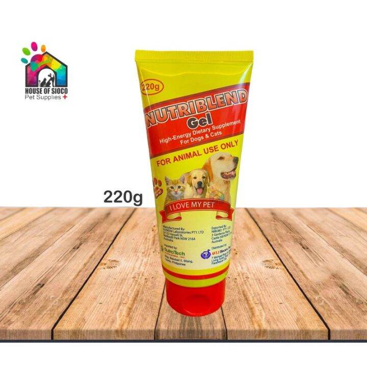 Nutriblend Gel HighEnergy Supplement for Dogs & Cats 220g Lazada PH