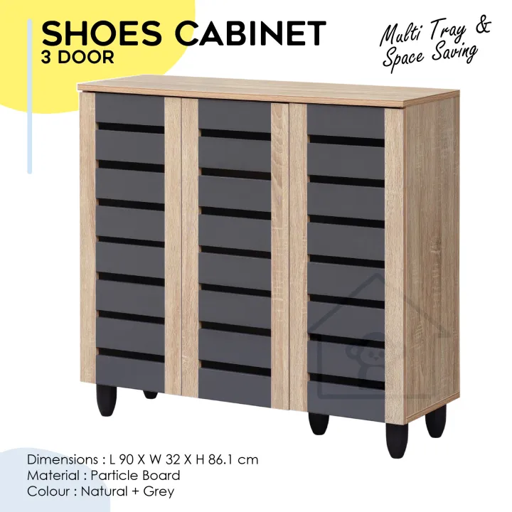 Shoes Cabinet 3 Door Space Saving With Ventilation Shoe Rack Storage Organisers Lazada Singapore Shoes Cabinet 3 Door Space Saving With, Shoes Cabinet 3 Doors