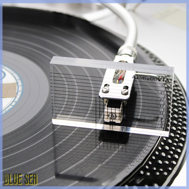 bluesea Record Player Ruler Vinyl Record Player Measuring Phono Tonearm