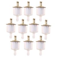 【cw】Motorcycle accessories 10 Pcs High quality Motorcycle Petrol Inline Fuel Filter Clean Engine for 1/4  39;  39;( 6mm ) 5/16  39;  39;(8mm) Fuel Pipes