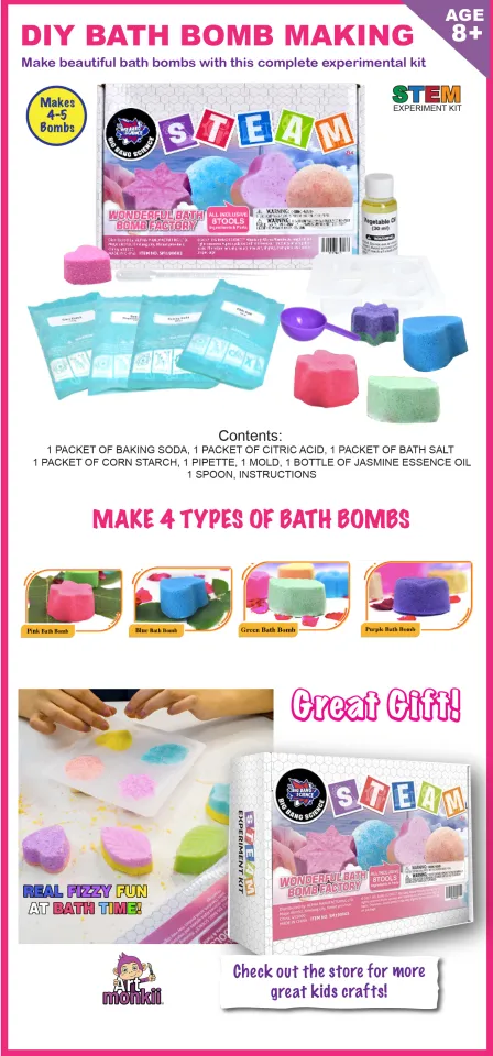 Bath Bomb Craft Kit Crafts Kits for Teens Crafts Kits for 