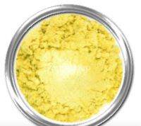 Mica สีเหลืองมะนาว Lemon yellow 30 g. รหัส 001708 สีประกาย สีชิมเมอร์ สีแวววาว ไมก้าสีติดทน สีละลายน้ำมัน สีใส่สบู่ สีเครื่องสำอางค์ สีแร่ธาตุ สีทำล