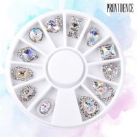 Providence 1 Box Women Multicolor DIY Nail Art Tip 3D Decor Glitter Rhinestone Beauty Tool 5211059✗✿