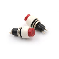 HITN 2pcs MINI 2 PIN round TOGGLE Self-locking Power On/Off ปุ่มกดสวิทช์