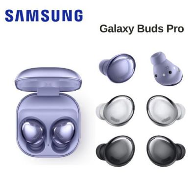 Samsung Galaxy Buds Pro True Wireless Earphones High Quality Bluetooth Headset with Mic (SM-R190) หูฟังไร้สาย Samsung Galaxy Buds Pro True ชุดหูฟัง Bluetooth คุณภาพสูงพร้อมไมโครโฟน (SM-R190)