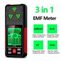 Probador De Radiación Electromagnética 3 En 1 Medidor EMF Digital Portátil De Mano, Medidor De Campo De Radiofrecuencia, HT627