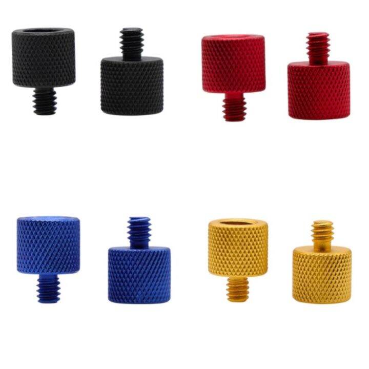 Mic Stand Adapter 3/8 to 1/4 Thread Screw Combo Pack for Microphone