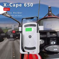 ผู้ที่ถือทั้งโทรศัพท์และจับจักรยานยนต์ X-Cape 650เครื่องชาร์จ USB สำหรับที่วางโทรศัพท์ Moto Morini XCape 650 2022 Corsaro Grandpasso 1200อุปกรณ์เสริม