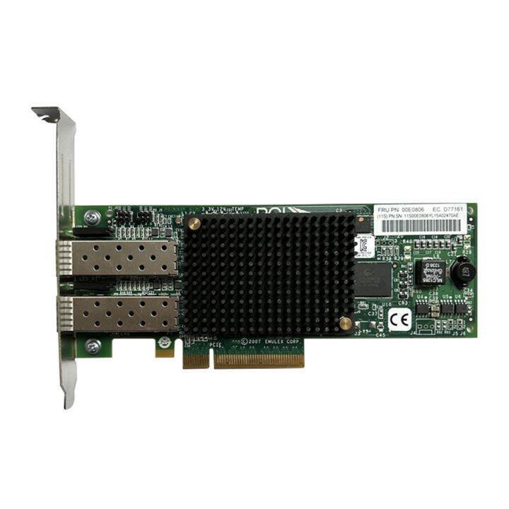 Fiber Optic Card HBA Card LPE12002 8GB Dual Port Fibre Channel Host Bus