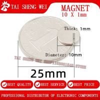 20pcs 10X1mm 10X1.5mm 10X2mm 10X3mm 10X4mm 10X5mm Strong Round Magnet neodymium 10mm Fridge NdFeB Rare Earth Magnetic Sheet