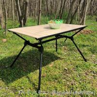 hyfvbu◆◇  Aluminum Alloy 캠핑테이블 Camping Folding Table BBQ Outdoor Tables Retractable Tourist 캠핑용품