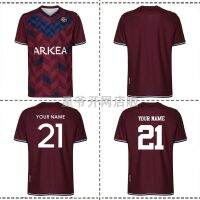 High qual 2021/22 rugby football uniforms bordeaux home clothes man short sleeve T-shirt man sport shirt