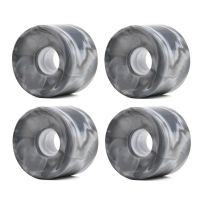 Surf Skateboard Wheels Outdoor 84A Hardness No Bearings Sliding Soft Skate Board 4 Wheels