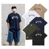 ZVPW WTAP S Japanese classic hidden round neck chest printed short sleeve T-shirt cityboy mens and womens ins lj