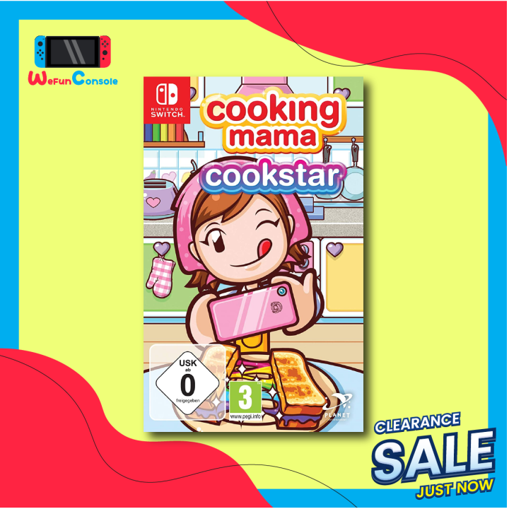 Nintendo Switch - Cooking Mama Cookstar * มือ1 * | Lazada.co.th