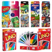 【CW】☂  UNO FLIP! Board uno Game Anime Cartoon Pikachu Figure Pattern Entertainment  Cards Games