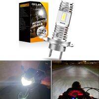 ไฟหน้ารถจักรยานยนต์หลอดไฟ LED H7 1ชิ้นสำหรับ Suzuki GSXR 1000 750 600 Hayabusa 12V LED ด้านหน้า Moto ไฟหน้าแบบสวมหัว6000K สีขาว60W