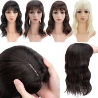 Benehair Hair Piece Invisible Seamless Straight Wig Bangs Clip Overhead Cover