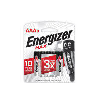 ถ่าน MAX AAA (แพ็ค8ก้อน) Energizer E92