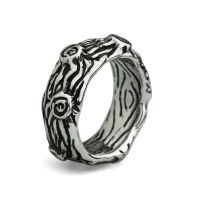 Wood-ing Ring OHM Beads Silver 925 Charm  Ring เครื่องประดับ เงิน บีด แหวน