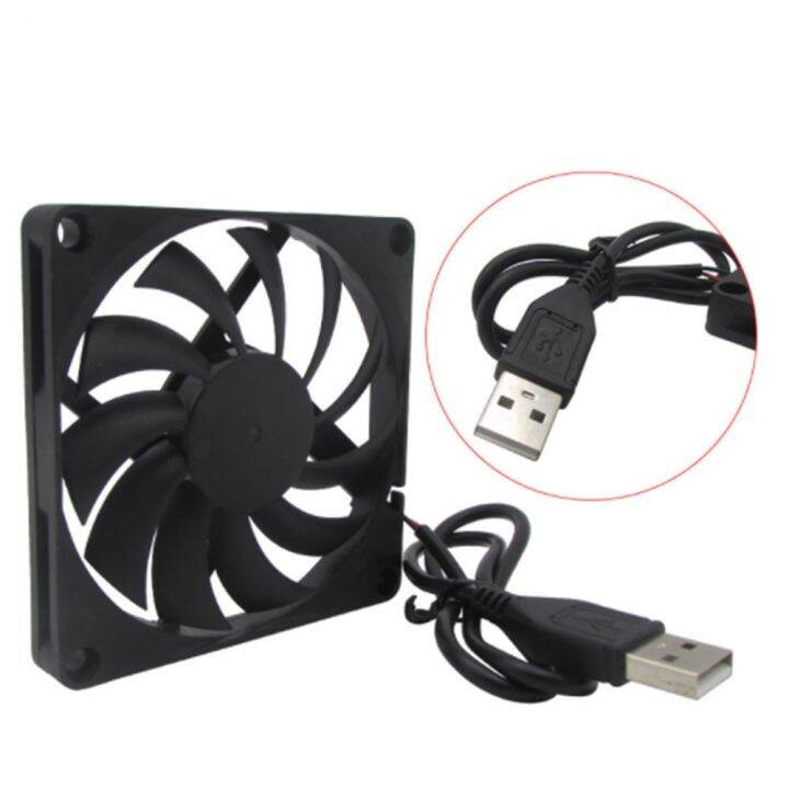 80mm Mini USB Cooling Fan,Router Fans Router Cooling Fan Rack TV Box