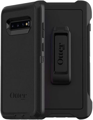 OTTERBOX DEFENDER SERIES SCREENLESS EDITION Case for Galaxy S10+ - BLACK Black Case