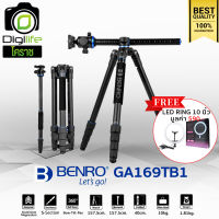 Benro Tripod GA169TB1 - แถมฟรี** LED Ring 10นิ้ว มูลค่า 590บาท - ขาตั้งกล้อง Top View, กลับหัว, Monopod ( GA169T B1 )