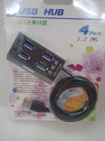 USB HUB S-LEO 4 PROT ตัวแยกช่องเสียบยูเอสบี 4 ช่อง ตัวขยายช่องยูเอสบีคอม สายยาว 1.2 เมตร สามารถใช้ได้กับทุกรุ่น ได้มาตราฐานสัญญานดี แข็งแรงทนทาน